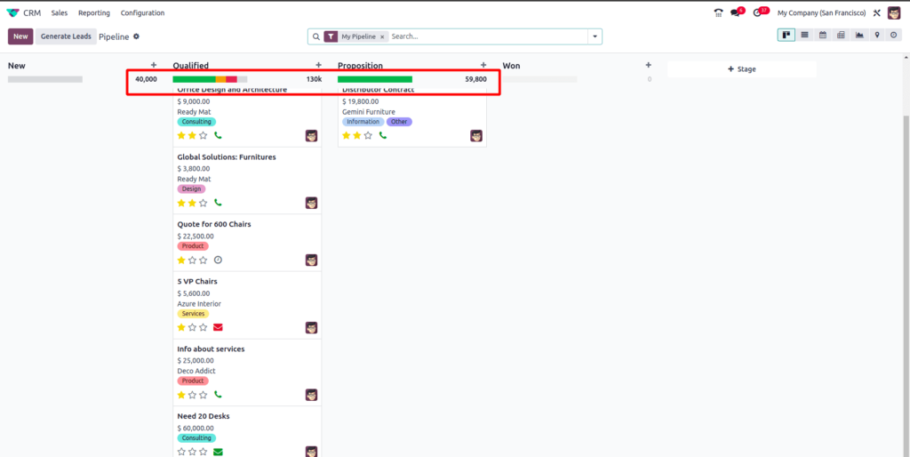 Sticky header - odoo 17 new feature