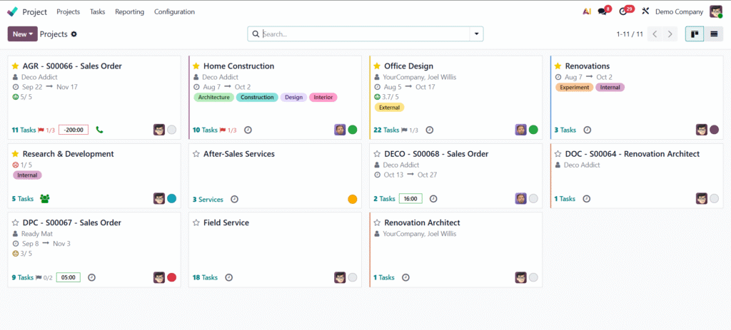 Project Management Module - Top 10 Must-Have Odoo Modules For SMEs in 2025
